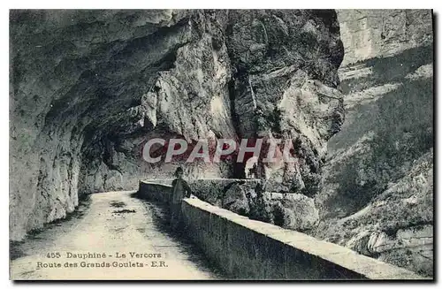 Ansichtskarte AK Dauphine Le Vercors Route des Grands Goulets