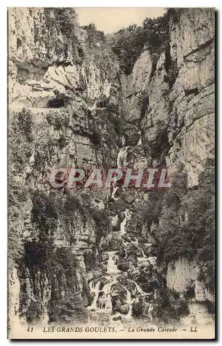 Cartes postales Les Grands Goulets La Grande Cascade