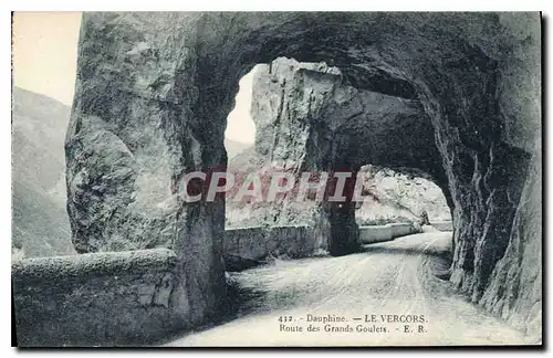 Cartes postales Dauphine Le Vercors Route des Grands Goulets