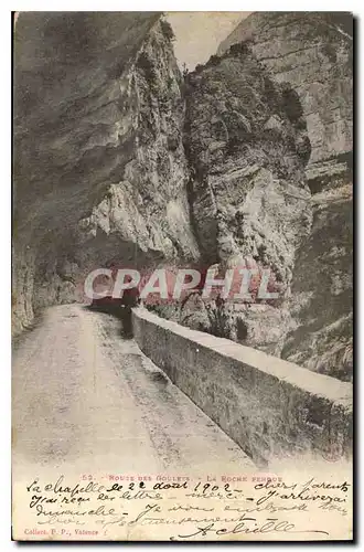 Ansichtskarte AK Route des Goulets La Roche fendue