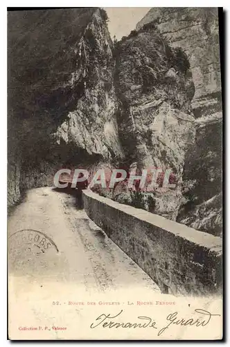 Cartes postales Route des Goulets La Roche Fendue