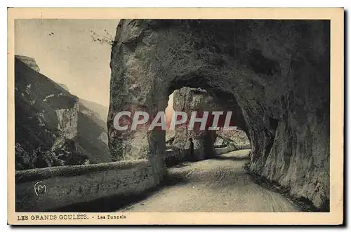 Ansichtskarte AK Les Grands Goulets Les Tunnels