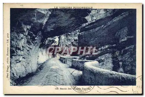 Ansichtskarte AK Le Vercors Pittoresque Route des Grands Goulets