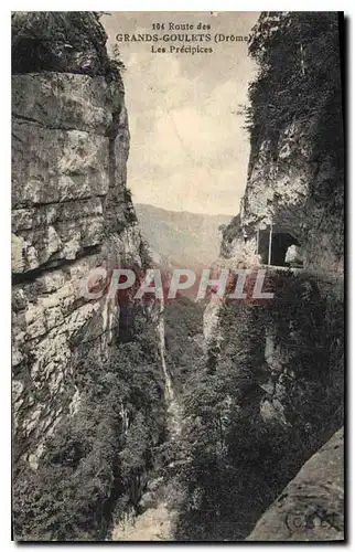 Cartes postales Route des Grands Goulets Drome Les Precipices