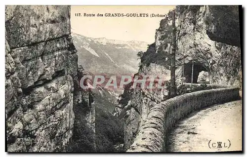 Ansichtskarte AK Route des Grands Goulets Drome