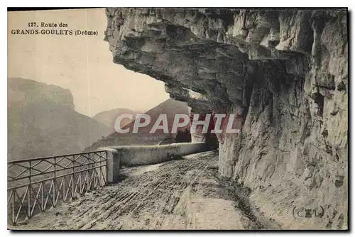 Cartes postales Route des Grands Goulets Drome