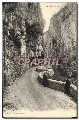 Ansichtskarte AK Le Vercors Route des Goulets