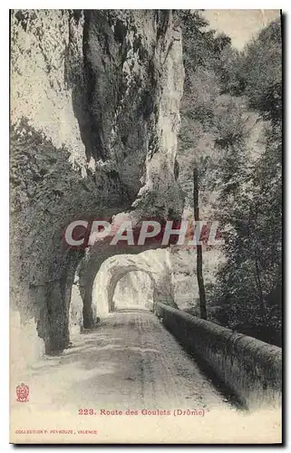 Cartes postales Route des Goulets Drome