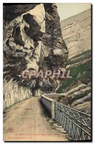 Cartes postales Le Vercors Drome Route des Goulets Publicite La Juglanregine andre Huile de foie de morue
