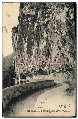 Cartes postales Route des Grands Goulets Drome