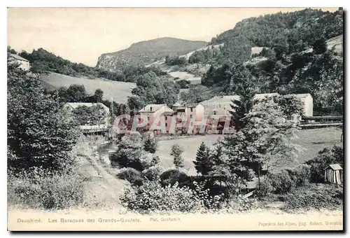 Cartes postales Dauphine Les Baraques des Grands Goulets