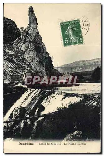 Cartes postales Dauphine Route des Goulets La Roche Pointue