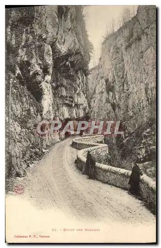 Cartes postales Route des Goulets
