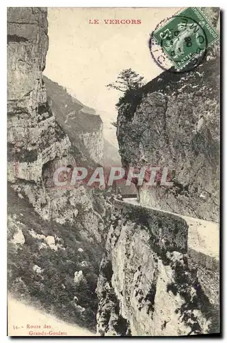 Cartes postales Le Vercors Route des Grands Goulets