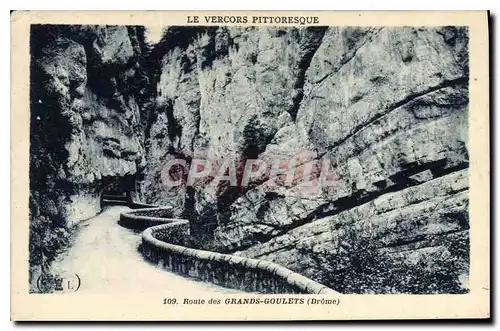 Ansichtskarte AK Le Vercors Pittoresque Route des Grands Goulets Drome