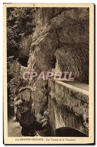 Ansichtskarte AK Les Grands Goulets Les Tunnels de la Vernaison