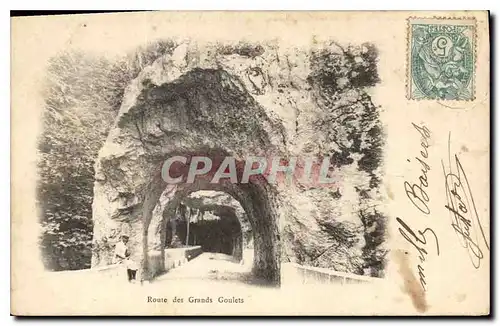 Cartes postales Route des Grands Goulets