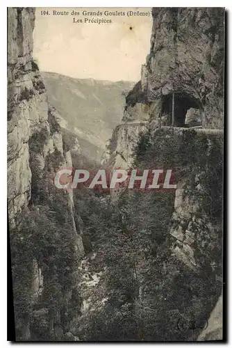 Ansichtskarte AK Route des Grands Goulets Drome Les Precipices