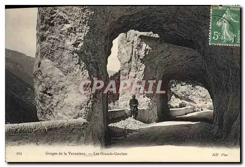 Cartes postales Gorges de la Vernaison Les Grands Goulets