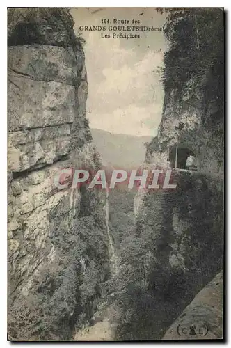 Cartes postales Route des Grands Goulets Drome Les Precipices