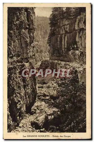 Cartes postales Les Grands Goulets Entree des Gorges