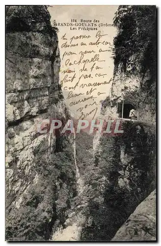 Cartes postales Route des Grand Goulets Drome Les Precipices