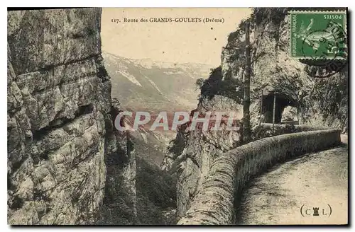 Cartes postales Route des Grands Goulets Drome