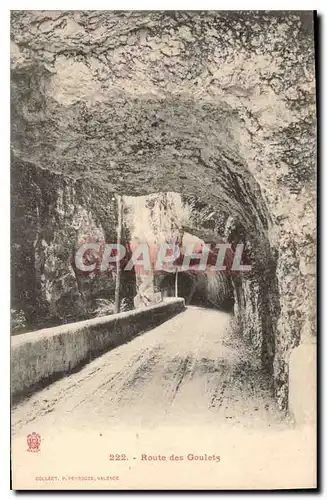 Cartes postales Route des Goulets