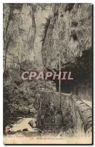 Ansichtskarte AK Le Vercors Route des Grands Goulets