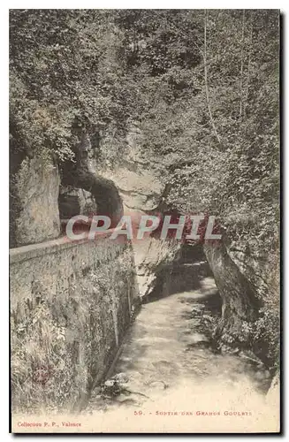 Cartes postales Sortie des Grande Goulets