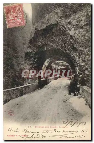 Cartes postales Tunnels des Grands Goulets