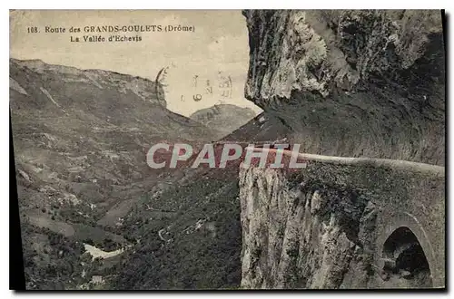 Cartes postales Route des Grands Goulets Drome La Vallee d'Echevis