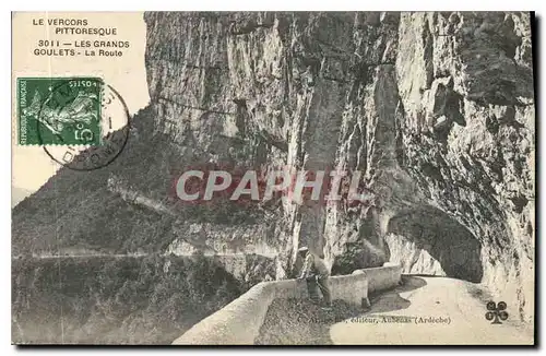 Cartes postales Le Vercors Pittoresque Les Grands Goulets La Route