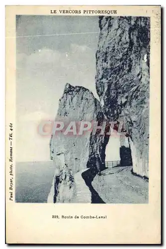 Cartes postales Le Vercors Pittoresque Route de Combe Laval