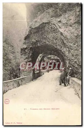 Ansichtskarte AK Tunnels des Grands Goulets