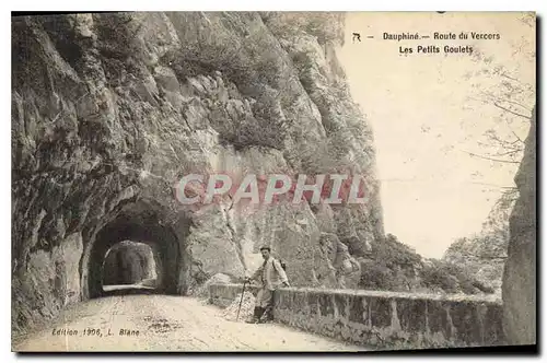 Cartes postales Dauphine Route du Vercors Les Petits Goulets