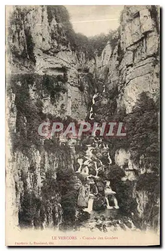 Cartes postales Le Vercors Cascade des Goulets