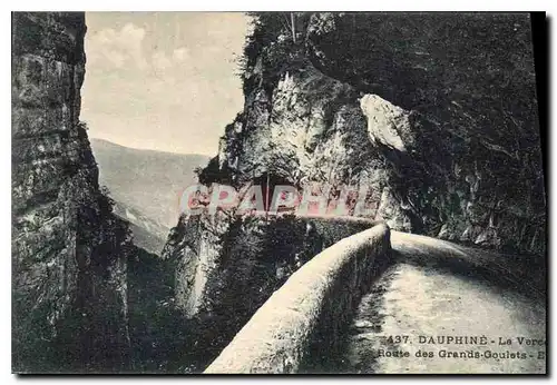 Ansichtskarte AK Dauphine Le Vercors Route des Grands Goulets