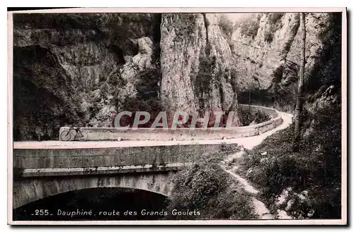 Ansichtskarte AK Dauphine route des Grands Goulets