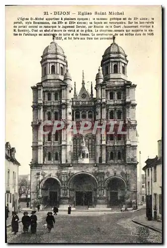 Ansichtskarte AK Dijon Eglise Saint Michel