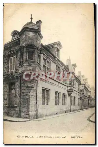 Cartes postales Dijon Hotel Sephane Liegeard