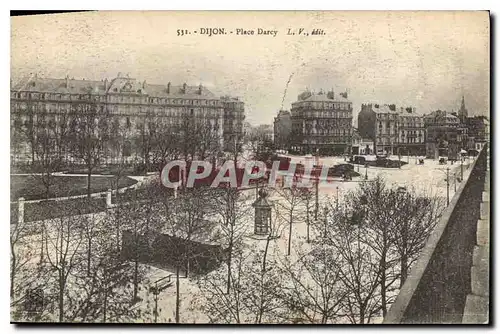 Cartes postales Dijon Place Darcy L V