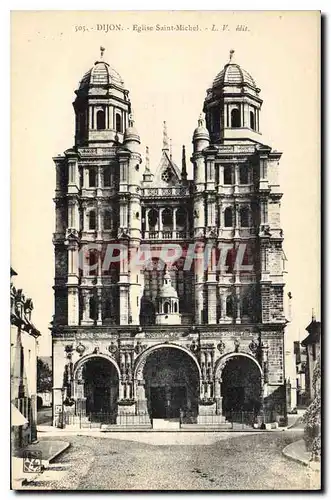 Cartes postales Dijon Eglise Saint Michel L V