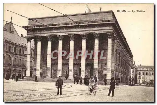 Cartes postales Dijon Le Theatre Velo Cycle