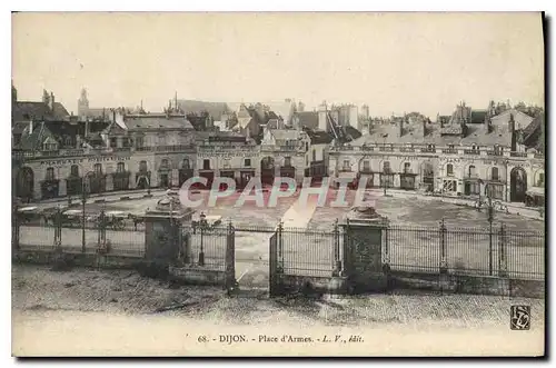 Cartes postales Dijon Place d'Armes L V