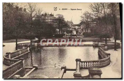 Cartes postales Dijon Square Darcy