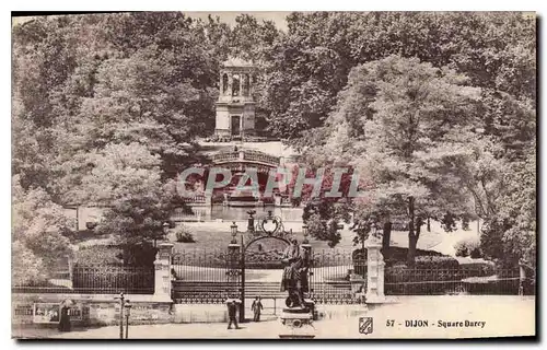 Cartes postales Dijon Square Darcy