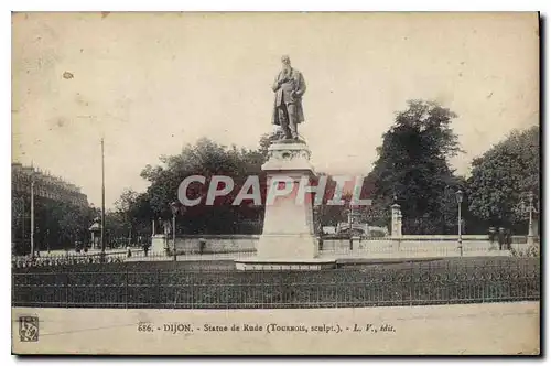 Cartes postales Dijon Statue de Rude Tournois Sculpt