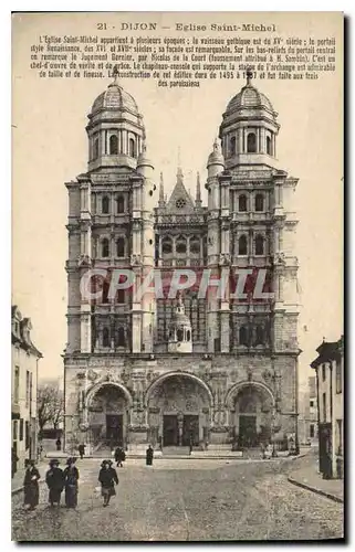 Cartes postales Dijon Eglise Saint Michel