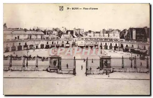 Cartes postales Dijon Place d'Armes